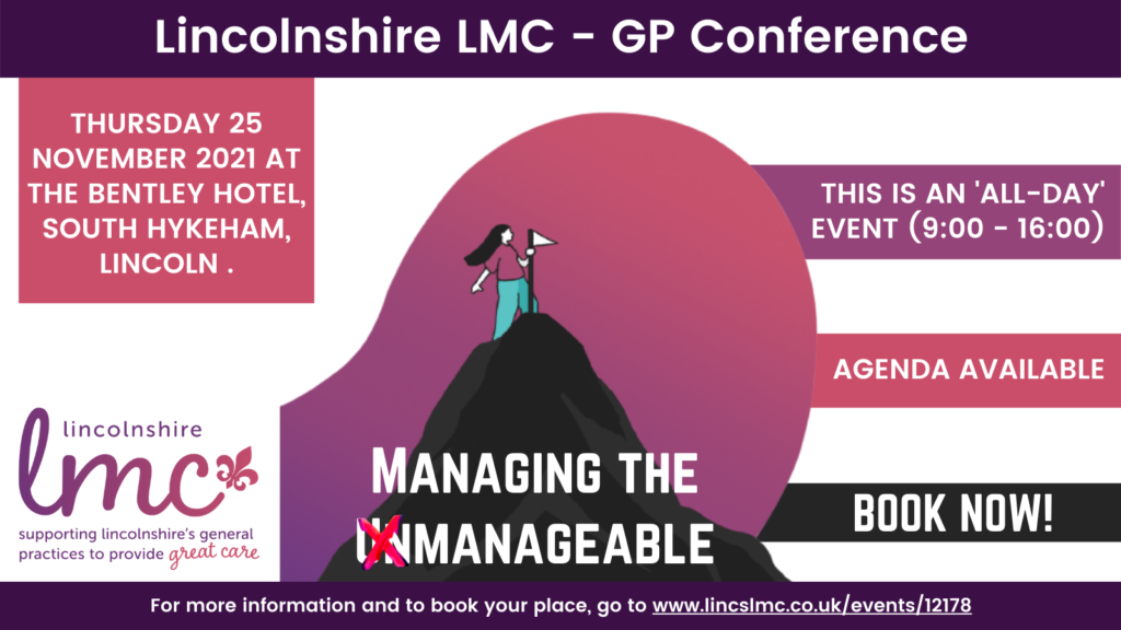 Lincolnshire LMC GP Conference 2021