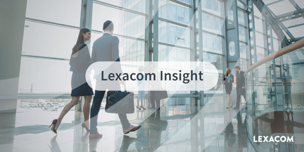 Lexacom Insight card for industry related articles