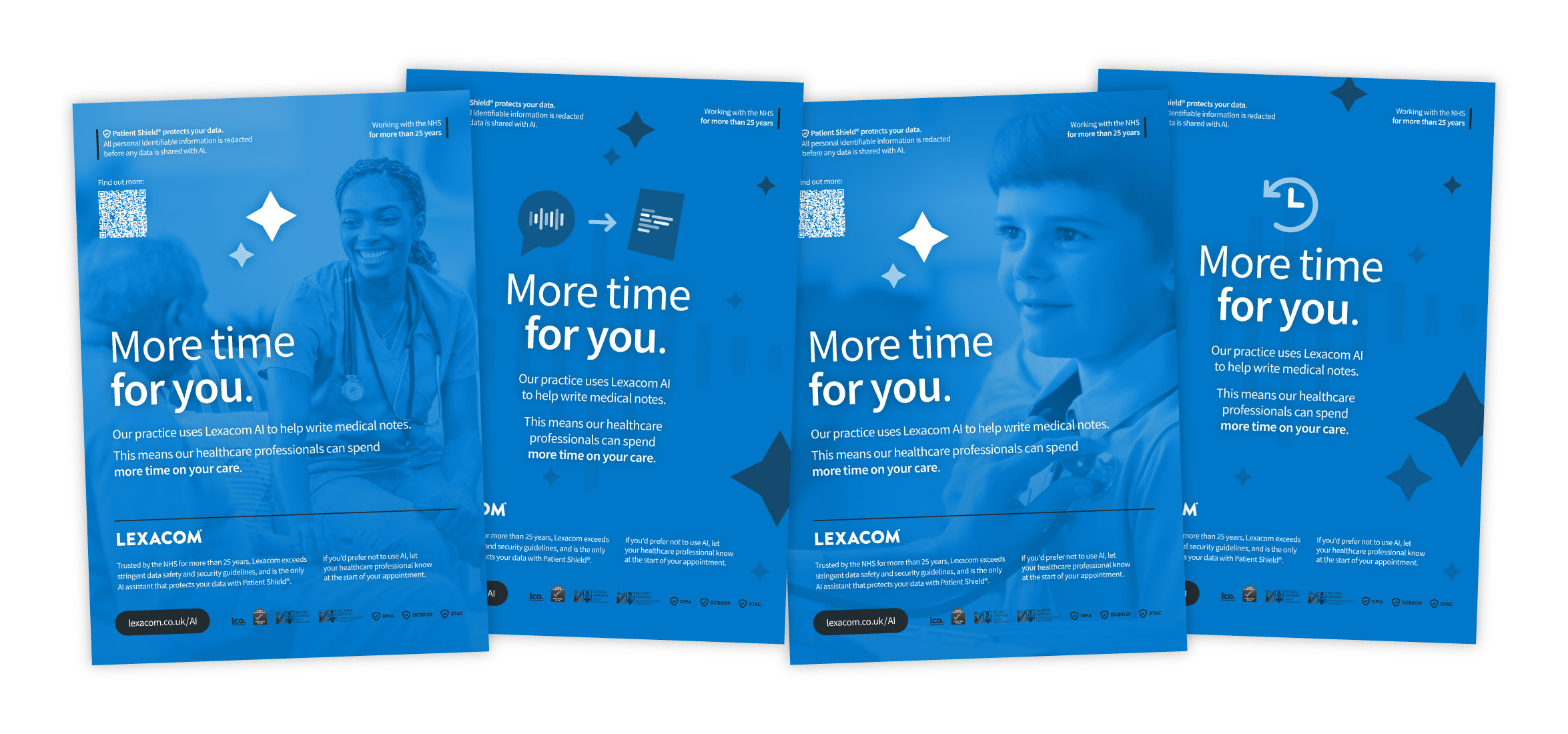Printed patient information posters